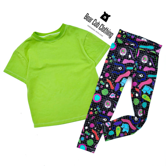 6/7 Germ Leggings & Tee