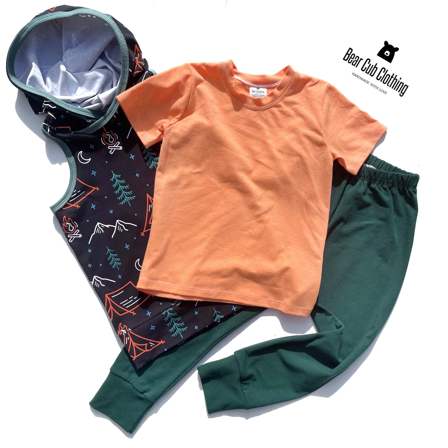 5t Camping Racerback & Orange Tee