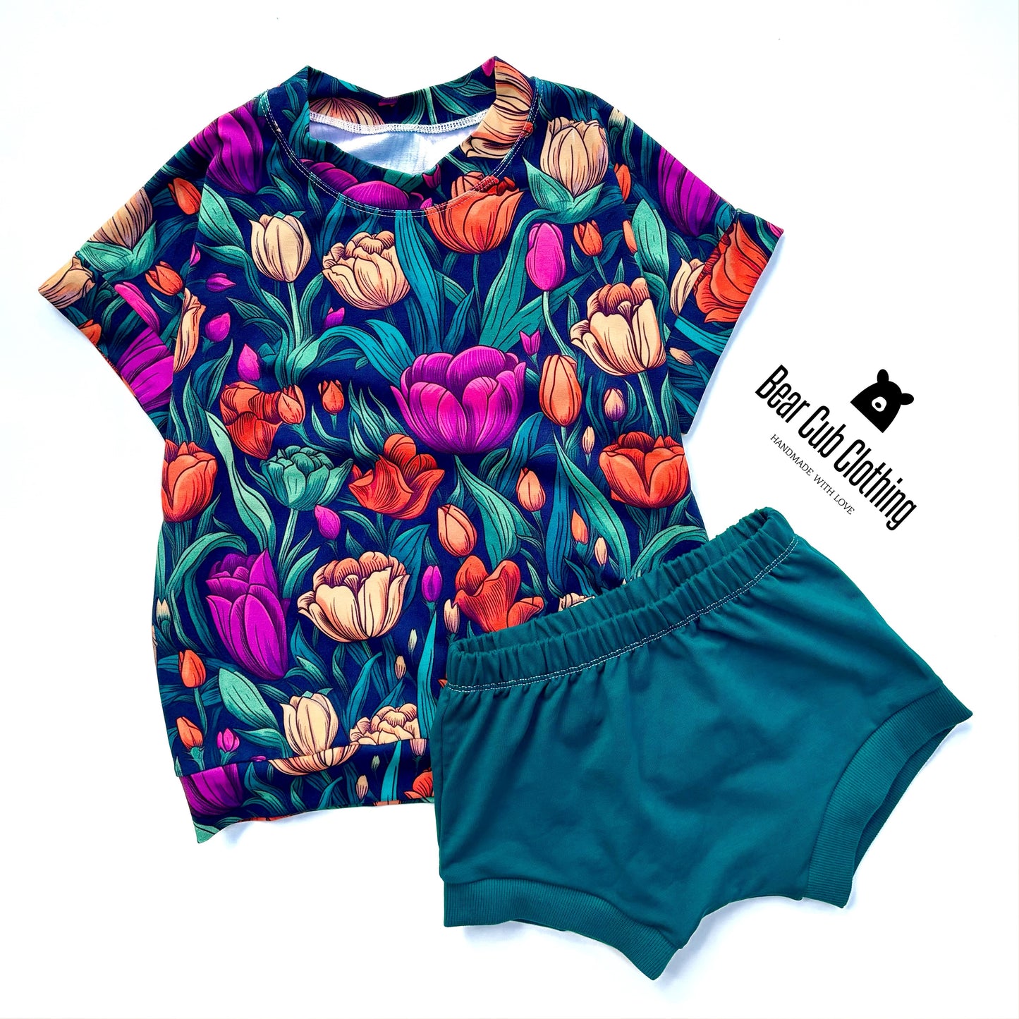 5t Tulip Dolman & Shorties Set