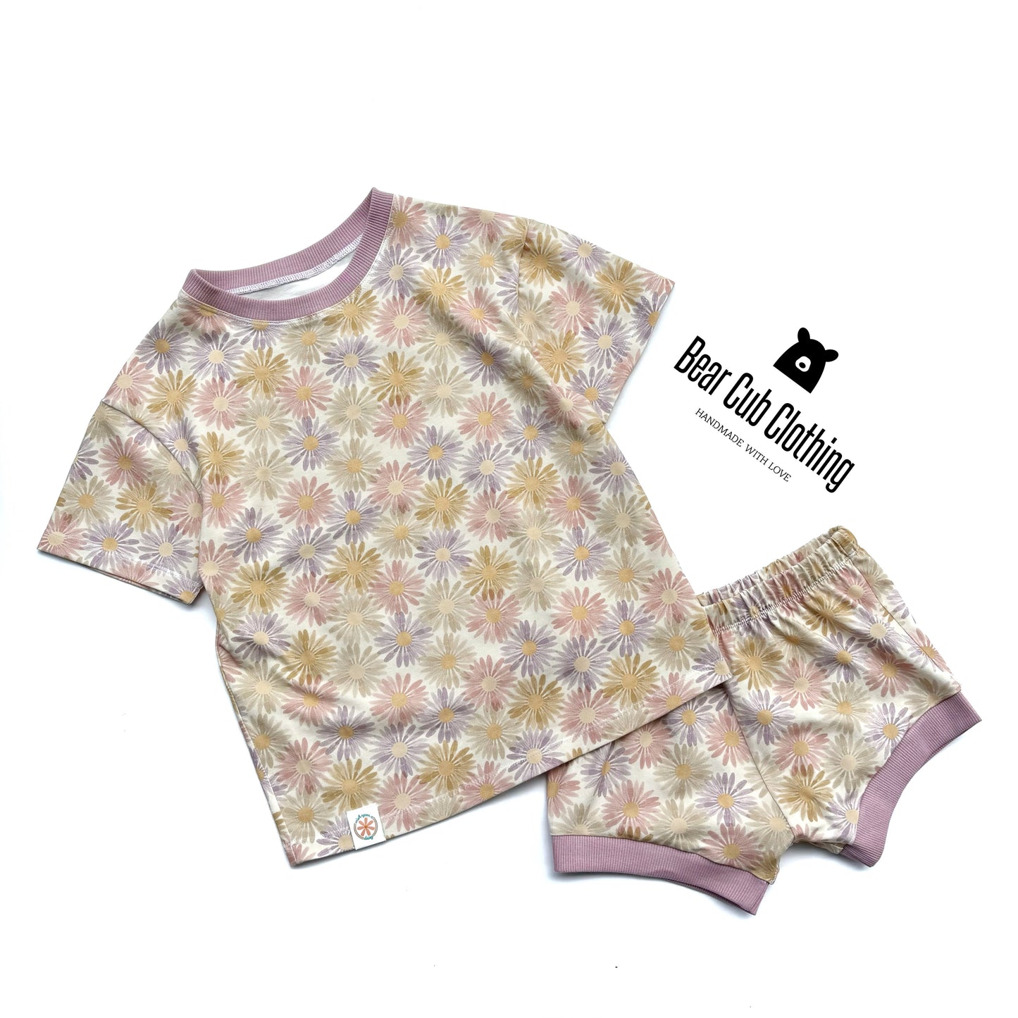 6/7 Daisy Tee & Shorties