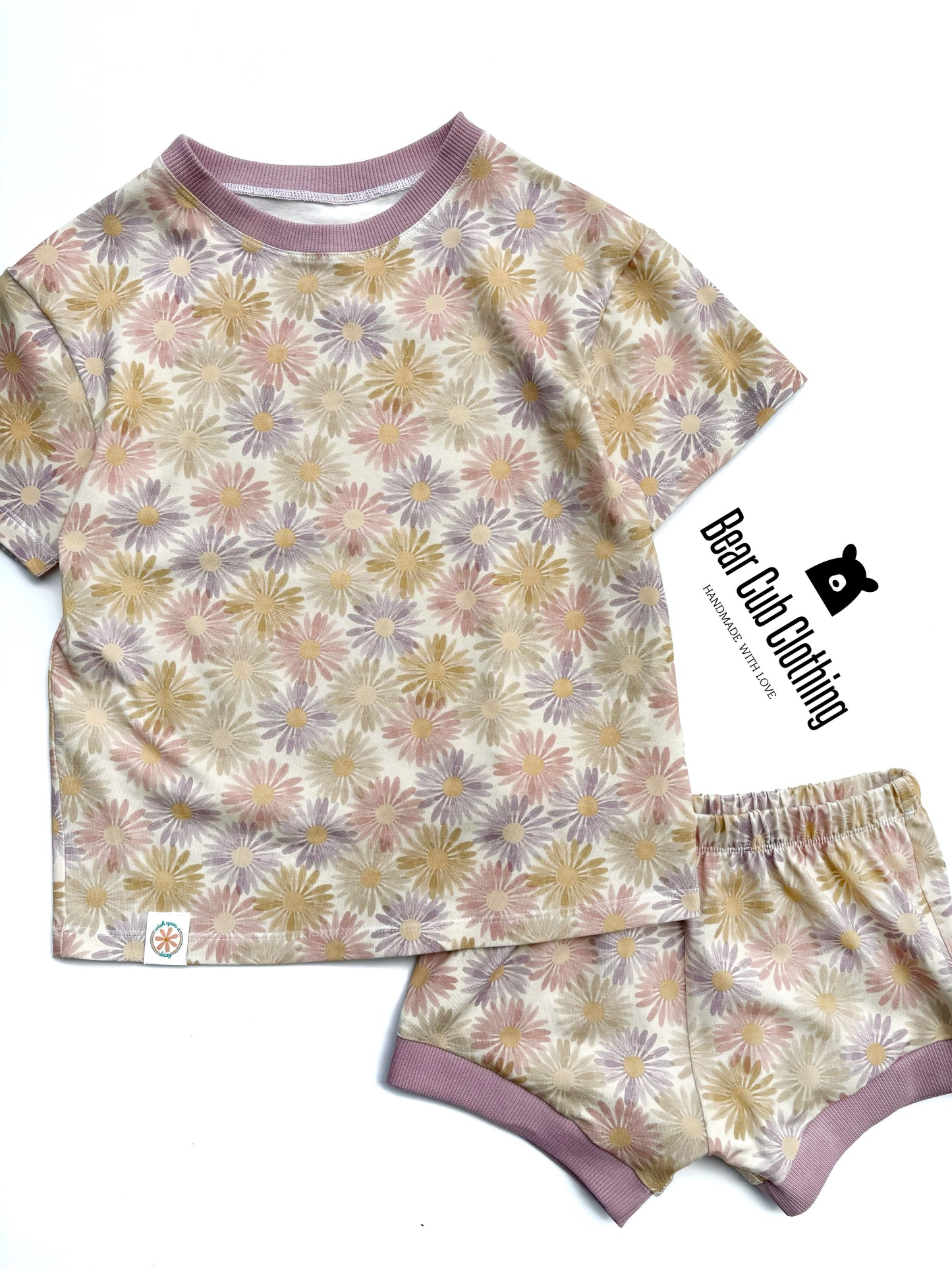 6/7 Daisy Tee & Shorties